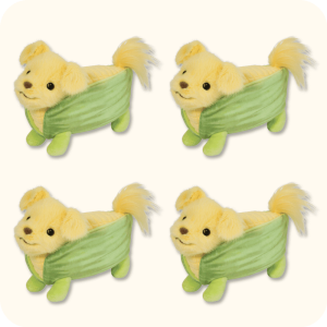 Corn Dog Plush 4PCS